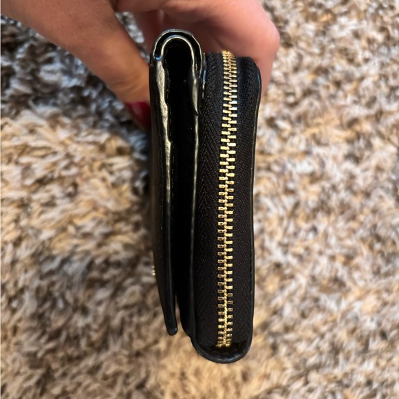 Michael Kors Black Leather Wallet - Picture 4 of 8